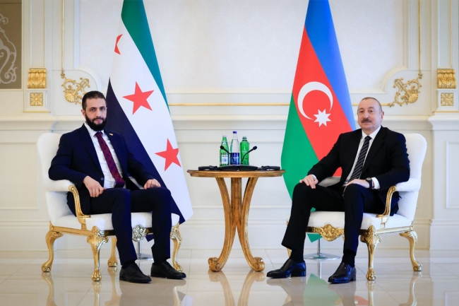الشرع في أذربيجان: توريد الغاز ولقاء إسرائيلي مباشر