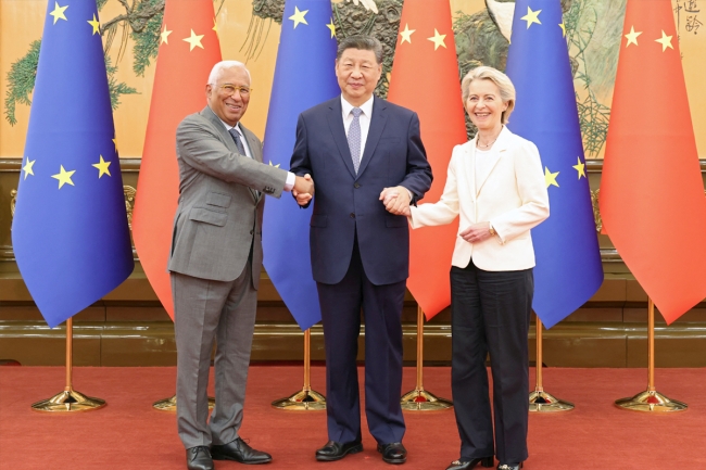 شي للأوروبيين: تعزيز العلاقات وحذار من قطع سلاسل الإمداد