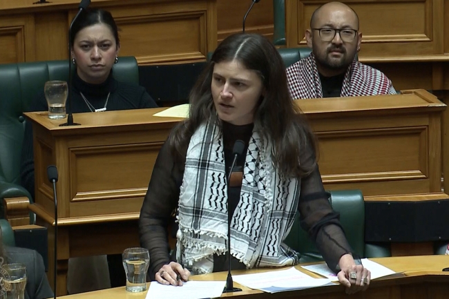 طرد عضوة من البرلمان النيوزيلندي بسبب مطالبتها بمعاقبة الاحتلال