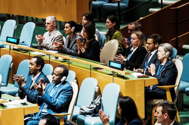 ماذا تعرف عن «إعلان نيويورك» بشأن فلسطين وحل الدولتين؟