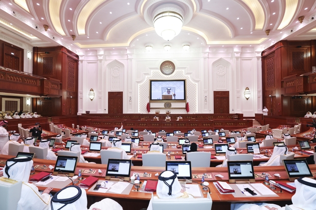 تزكية حسن الغانم رئيساً لمجلس الشورى القطري