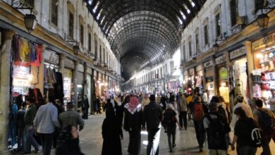سورية تقرر إغلاق المحال التجارية عند الساعة 9 مساء في دمشق