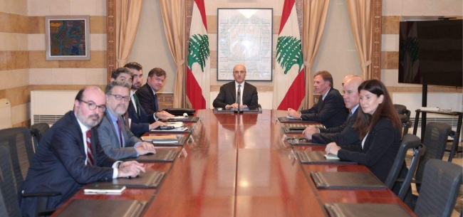 لبنان لوفد الخزانة الأميركية: التزام بمحاربة تبييض الأموال وتعزيز الأمن