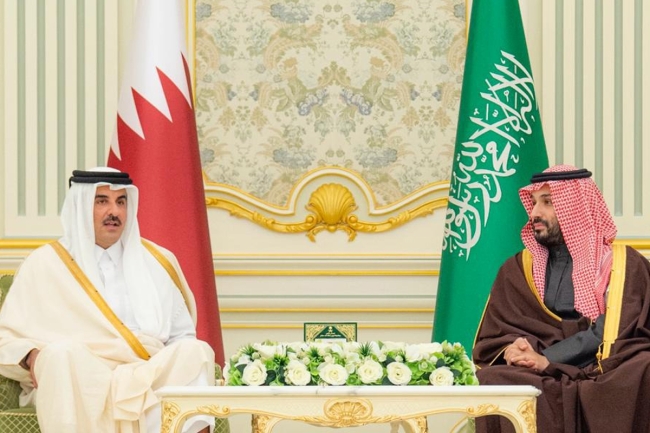 بيان سعودي – قطري: تكثيف الجهود الرامية لصون السلم والأمن الدوليين